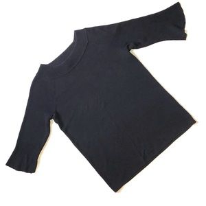 Talbots Black Sweater 3 for 15 SALE CLEARANCE Medium Petite PM